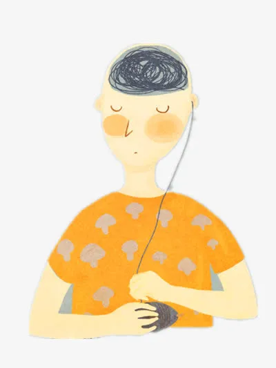 思绪男孩免抠
