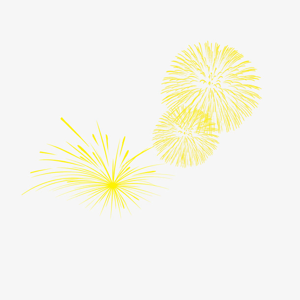 国庆节礼花免抠