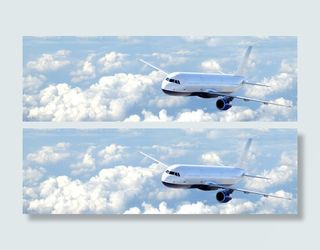 天空飞机背景海报