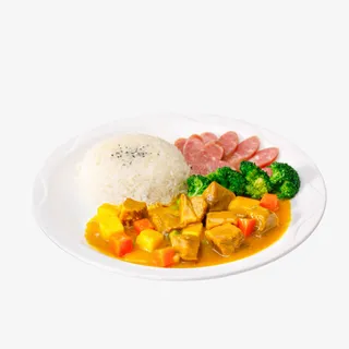 实物咖喱饭套餐素材免抠 实物咖喱饭套餐素材免抠
