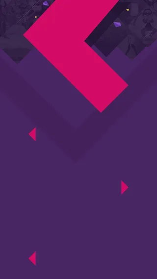 红蓝色几何H5背景高清