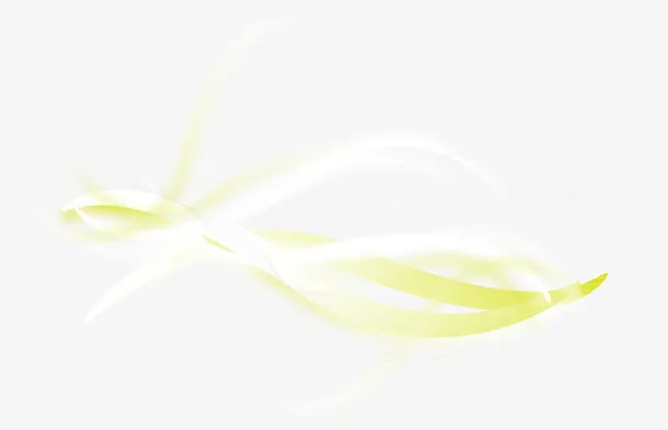 黄色光束效果免抠