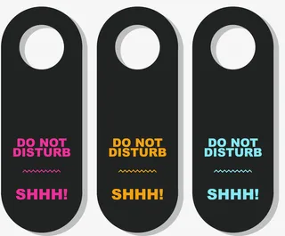 黑色三面矢量门牌免抠