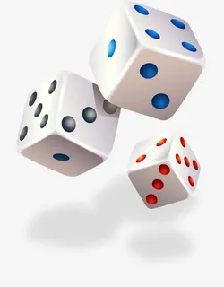矢量骰子图案免抠
