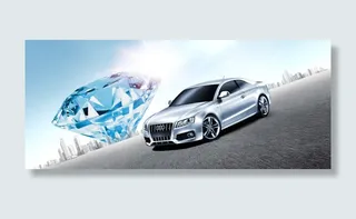 汽车海报背景