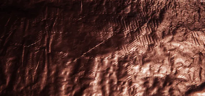 褶皱深浅玫瑰金背景高清