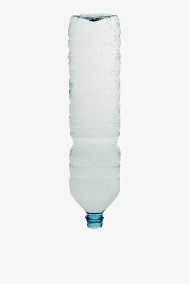 透明解渴加长倒着的冰水一瓶饮料免抠