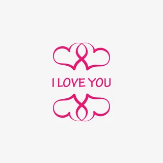 情人节卡片广告设计矢量素材免抠