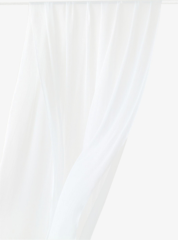 白色窗帘布窗户阳台免抠漂浮其他元素