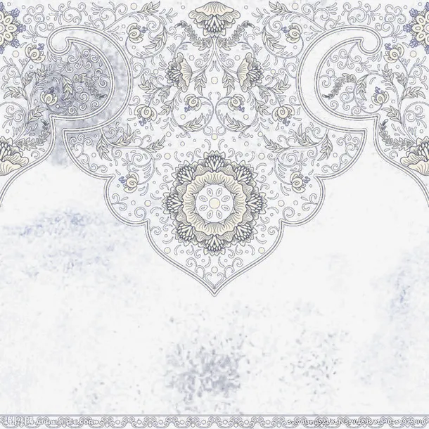 中国风花纹装饰免抠