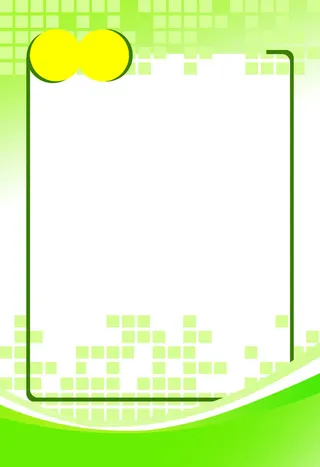 清新卡通手绘边框免抠