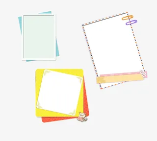 小清新相框免抠