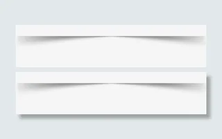 纸张翘边效果免抠