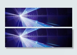 蓝色科技矢量背景高清