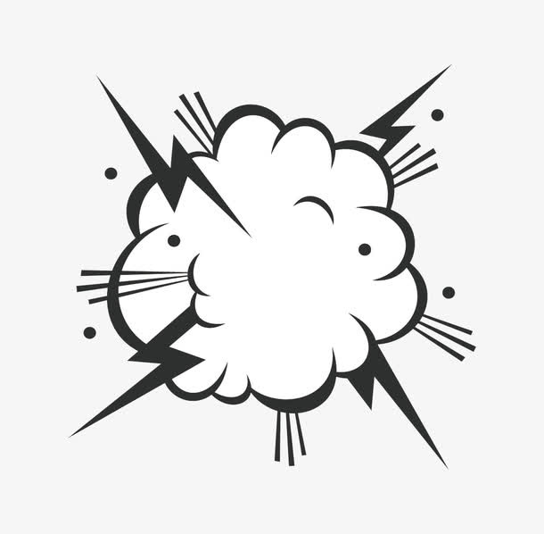 爆炸烟雾免抠