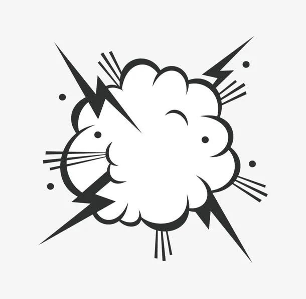 爆炸烟雾免抠