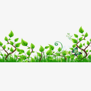 绿色丛林深林免抠动植物植物元素