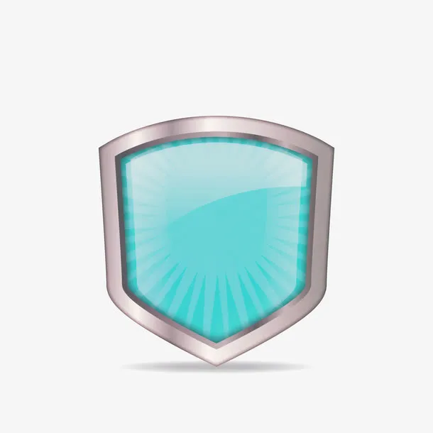 矢量手绘盾牌免抠