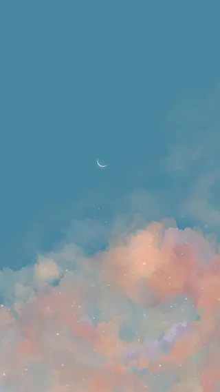 美丽的夜晚星空高清