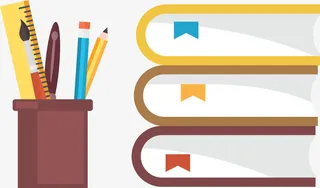 开学季学习用品铅笔免抠