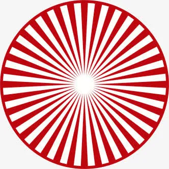 红色圆盘免抠
