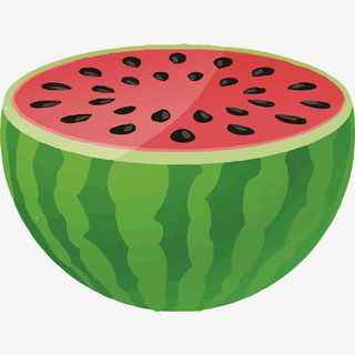 冰镇西瓜 清凉一夏免抠