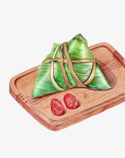 端午粽子手绘免抠