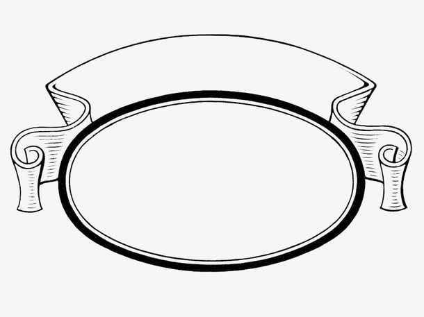 复古手绘边框素材免抠