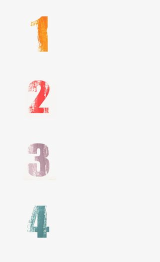 创意合成数字效果123免抠