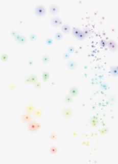 国庆节彩色星光海报免抠