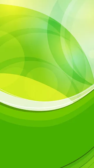 绿色几何H5背景高清