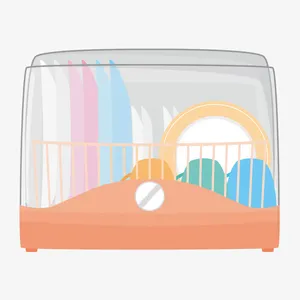 卡通洗碗柜家具PNG免抠