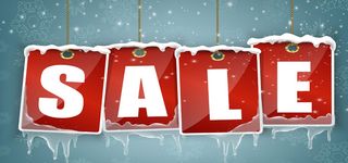 卡通冬天折扣背景高清