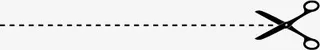 超实用虚线分割线免抠