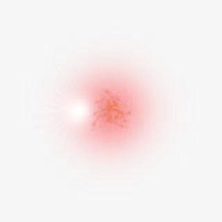 圆圈效果红色光晕免抠