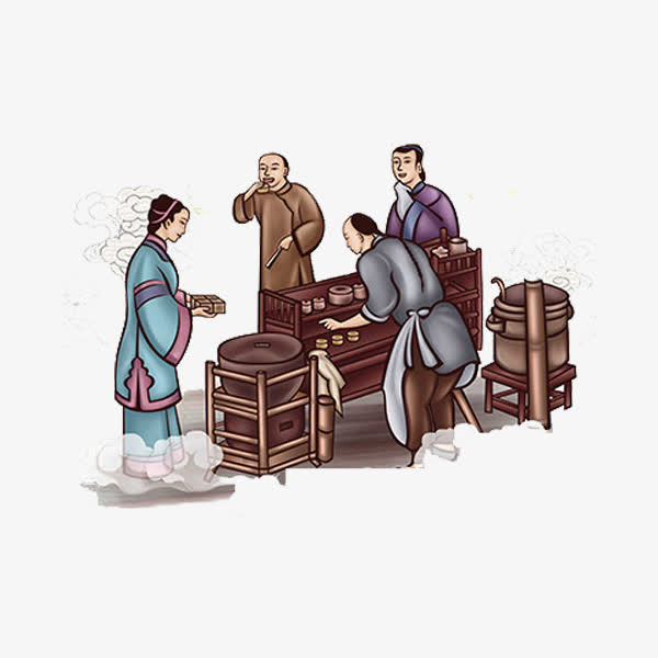 古代买东西免抠