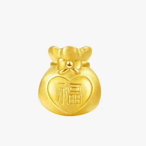 爱心福袋转运珠免抠