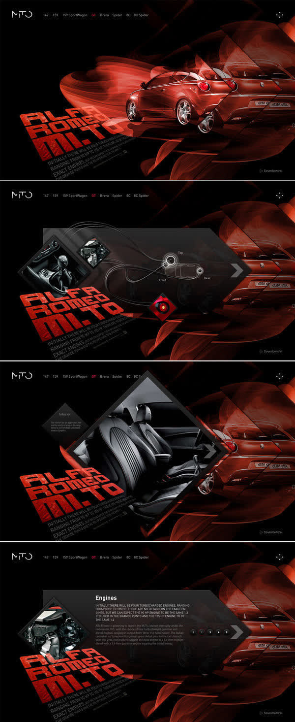 红色神秘汽车海报免抠