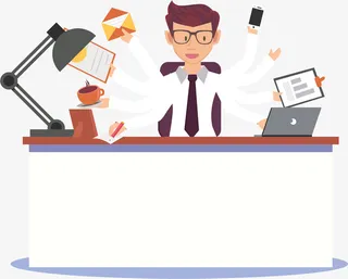 工作的公务员免抠