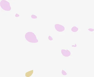 粉色花瓣漂浮免抠