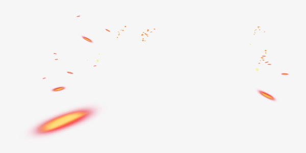 火花四处溅射免抠