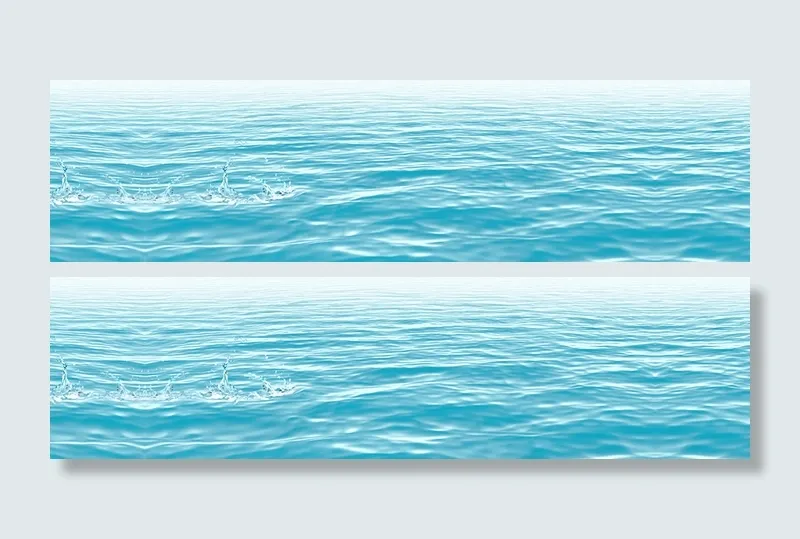 蓝色海面背景高清