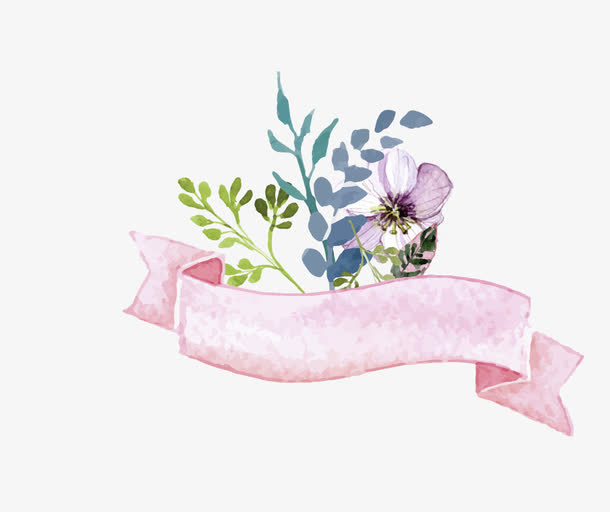 小清新花朵素材免抠