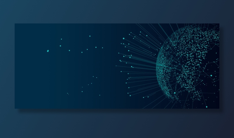 大数据背景banner高清