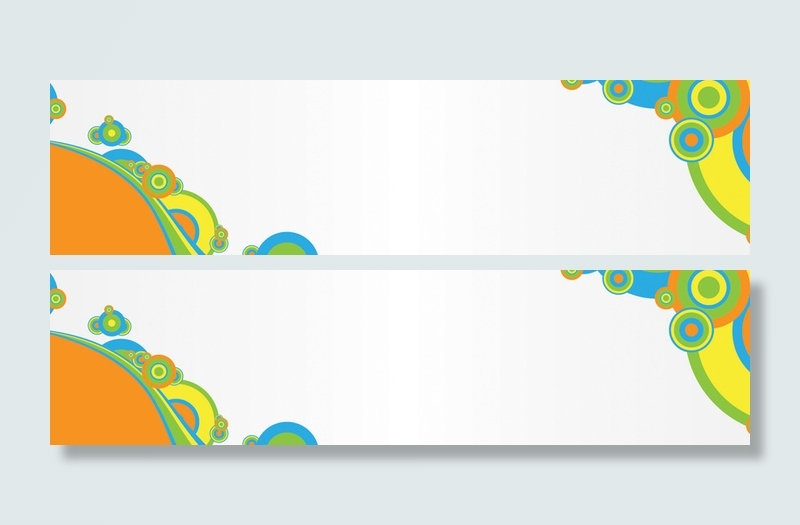 简约底纹banner背景高清