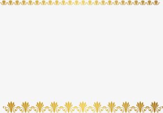 金色花朵装饰免抠