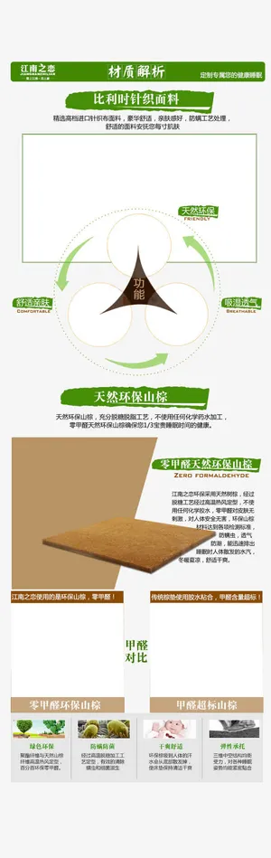 绿色面料解析免抠