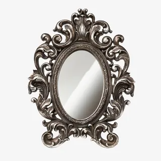 哥特台式化妆高清镜子免抠