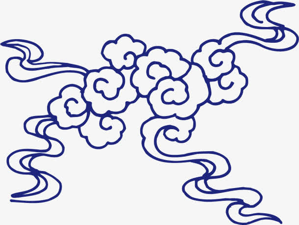 青花纹饰免抠