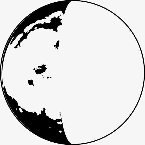 月亮相位符号图标免抠